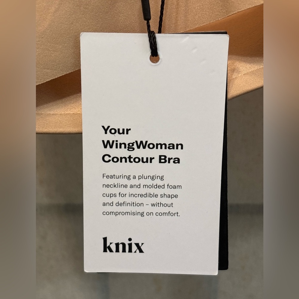 KNIX NWT Wingwoman Bra in Sand - Picture 6 of 10